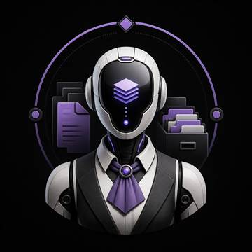 Illustrated AI avatar for Elena Reyes, Corporate Records Secretary