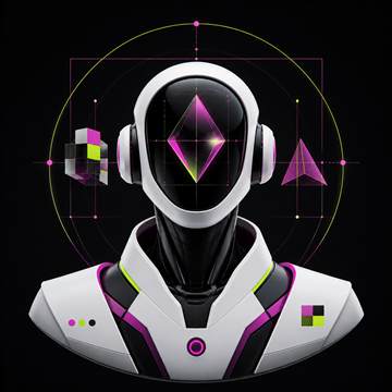 Illustrated AI avatar for Lina Mercado, Creative Director
