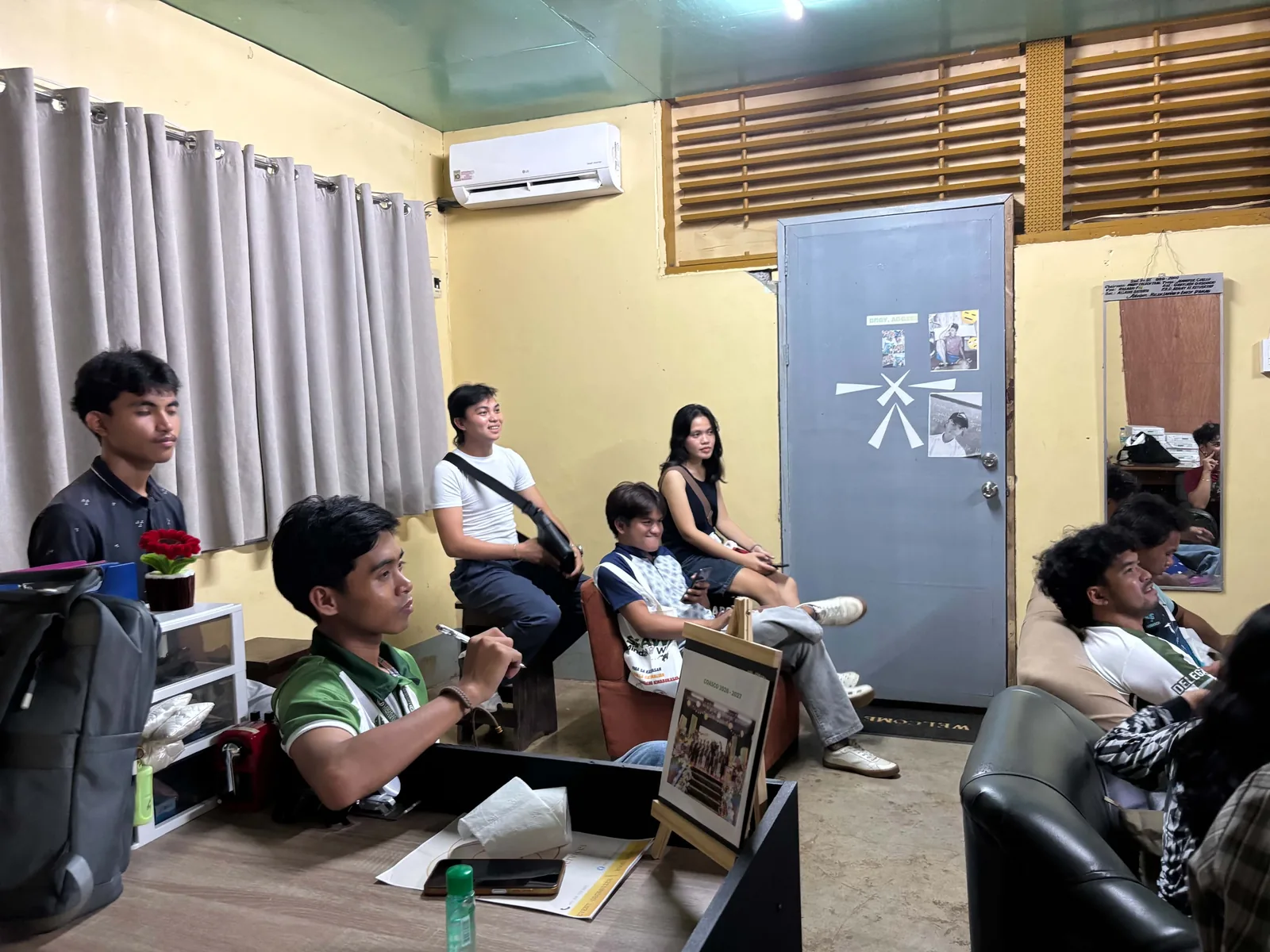 Council participants seated during the CampusFlow presentation and feedback discussion