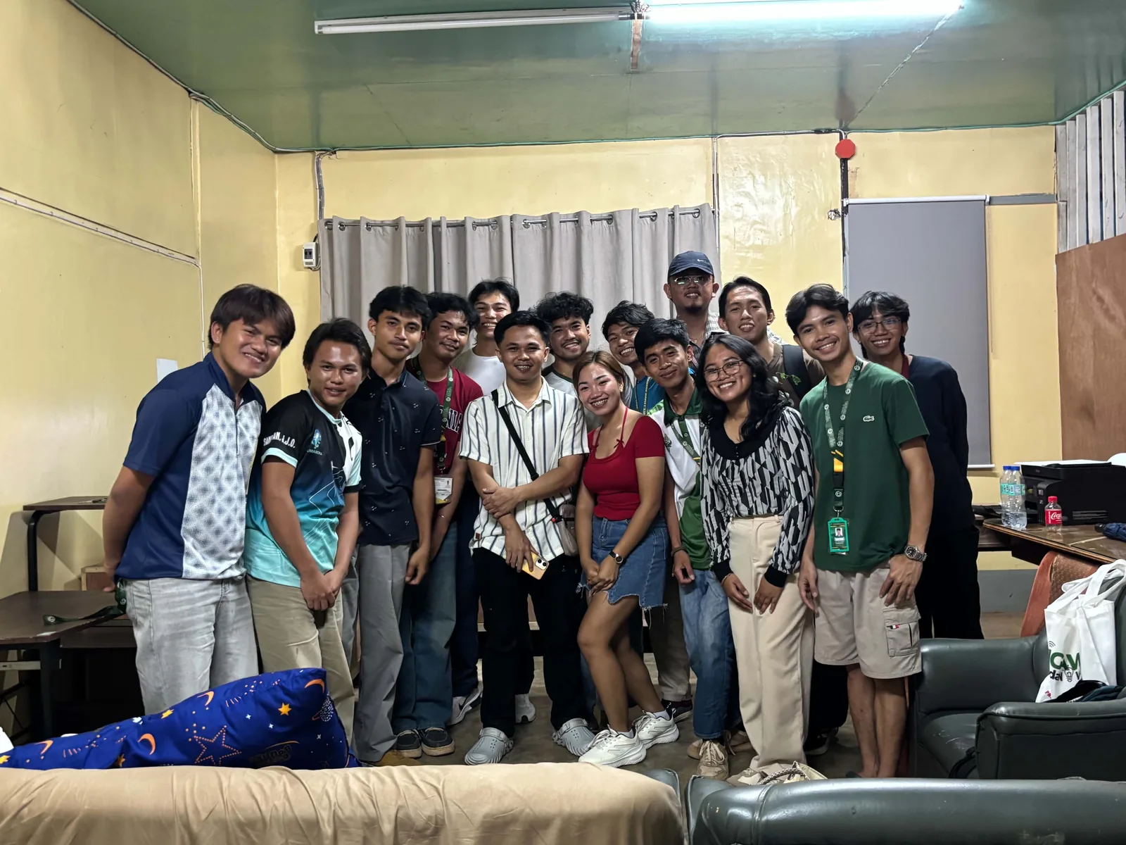 CampusFlow presenter and council participants posing together after the feedback session